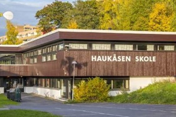 Haukåsen skole i sol
