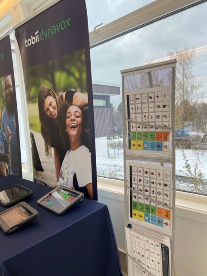 Haukåsenkonferansen kommuniksjonsapp med øyestyring