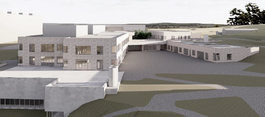 Foto: Enerhaugen Akitektkontor Nye Haukåsen skole