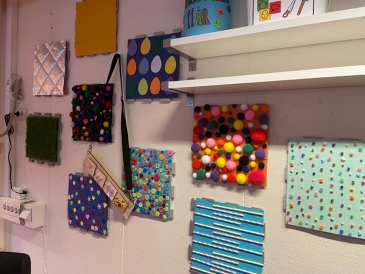 Foto: Haukåsen skole Taktile tavler